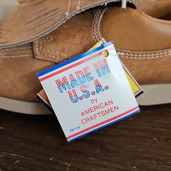 Vintage The Soft Ones By Endicott Johnson Golf Shoes Size 8 NWT - Picture 9 of 14